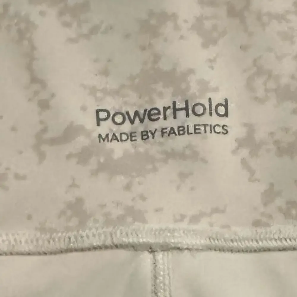 Fabletics Define PowerHold HighWaisted 7/8 Leggings in Soft White Mini Neue Camo - Picture 3 of 7